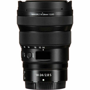 Nikon NIKKOR Z 14-24mm f/2.8 S Zoom Lens for Nikon Z Cameras 20097 + Cap Keeper - Bundle Nikon