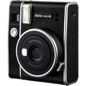 Fujifilm Instax Mini 40 Instant Film Camera with 20-Films + Bag + 4-Batteries Fujifilm