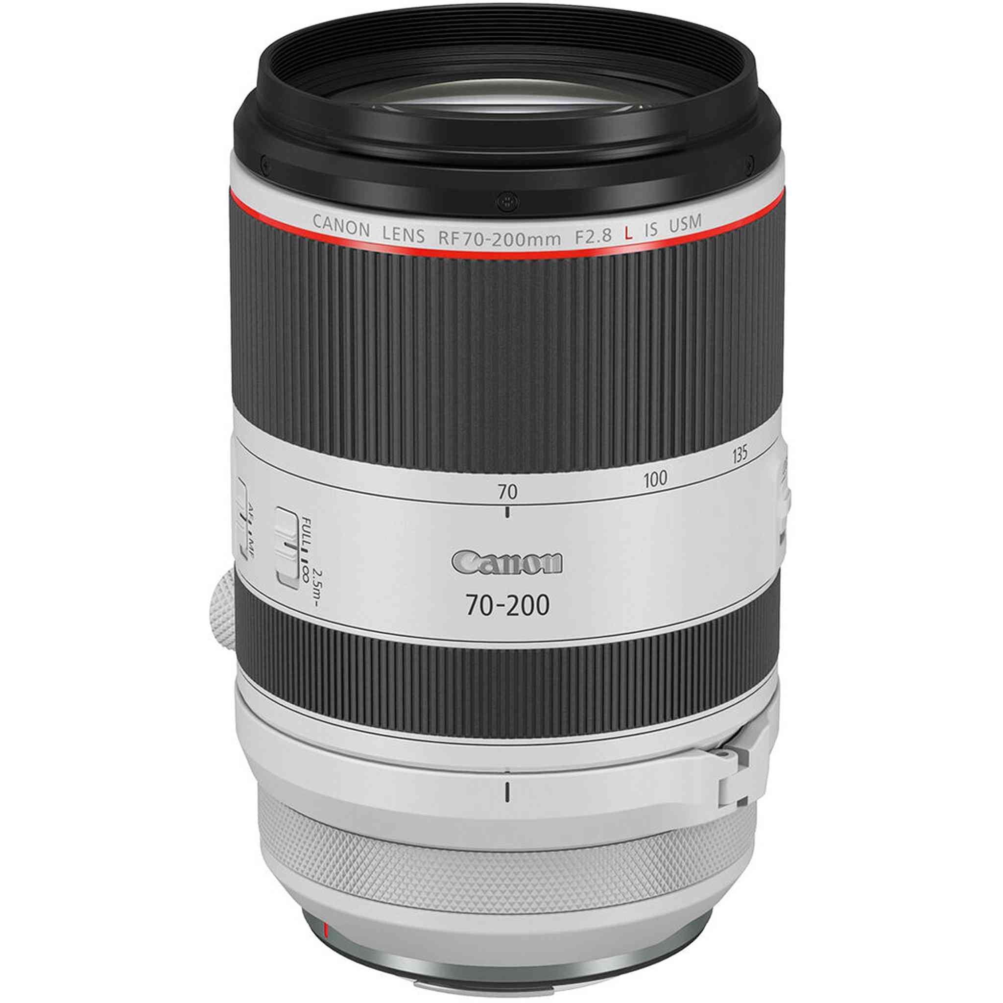 Canon RF 70-200mm f/2.8 L IS USM Lens + 64GB SD Card + Camera Bag + More Canon