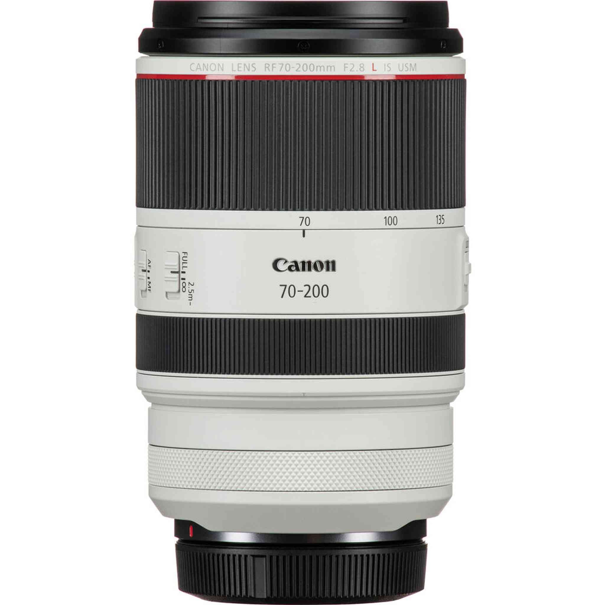 Canon RF 70-200mm f/2.8 L IS USM Lens + 64GB SD Card + Camera Bag + More