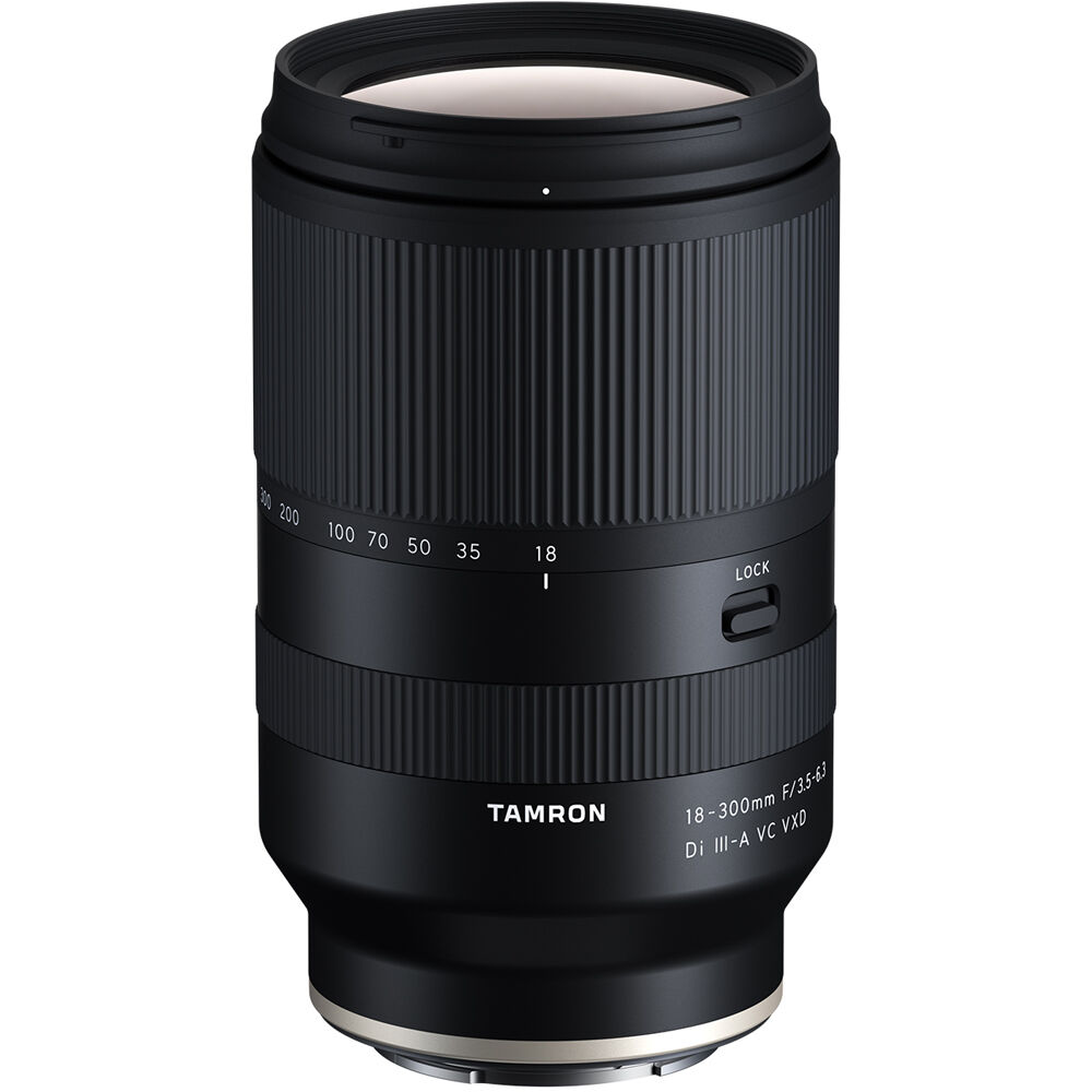 Tamron 18-300mm f/3.5-6.3 Di III-A Lens for Sony E + Accessories (INT Model)