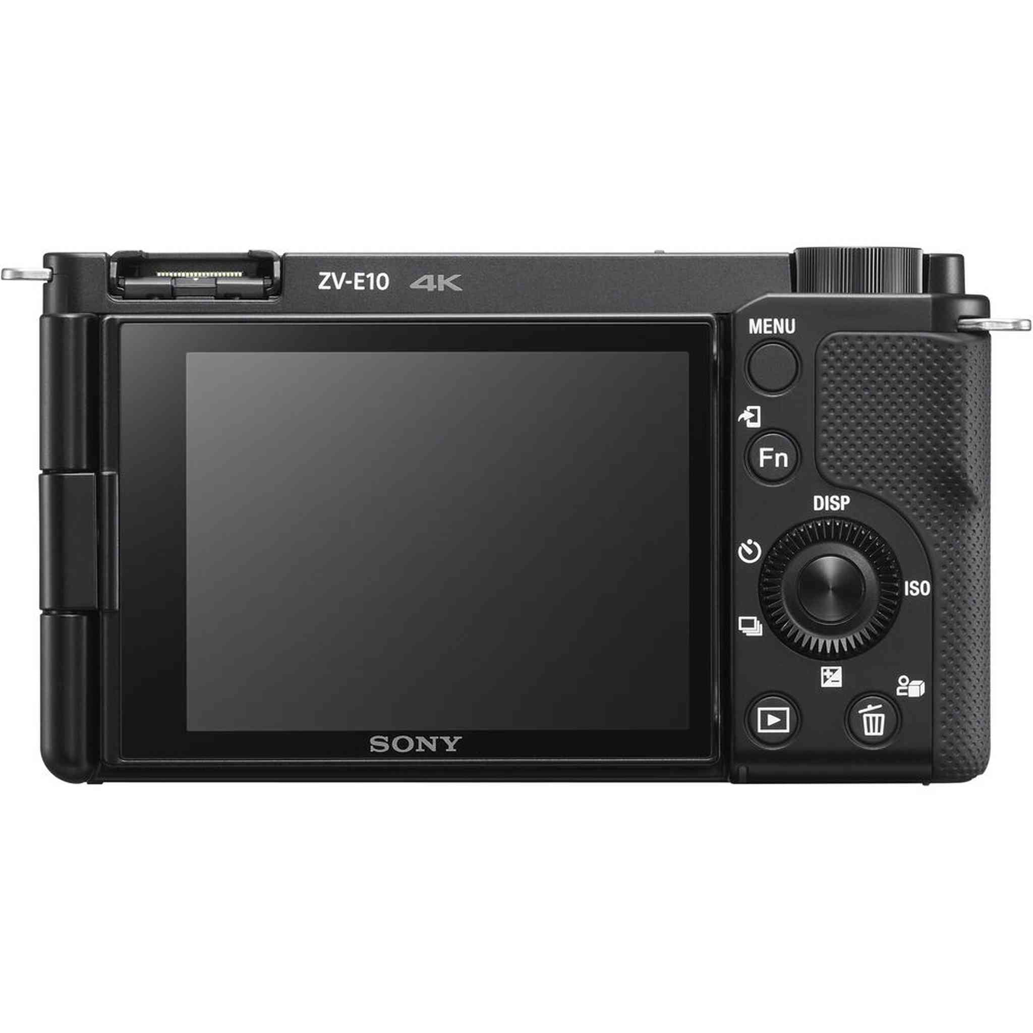 Sony ZV-E10 Mirrorless Camera w/ 16-50mm Lens Black + Extra Battery + Software Sony