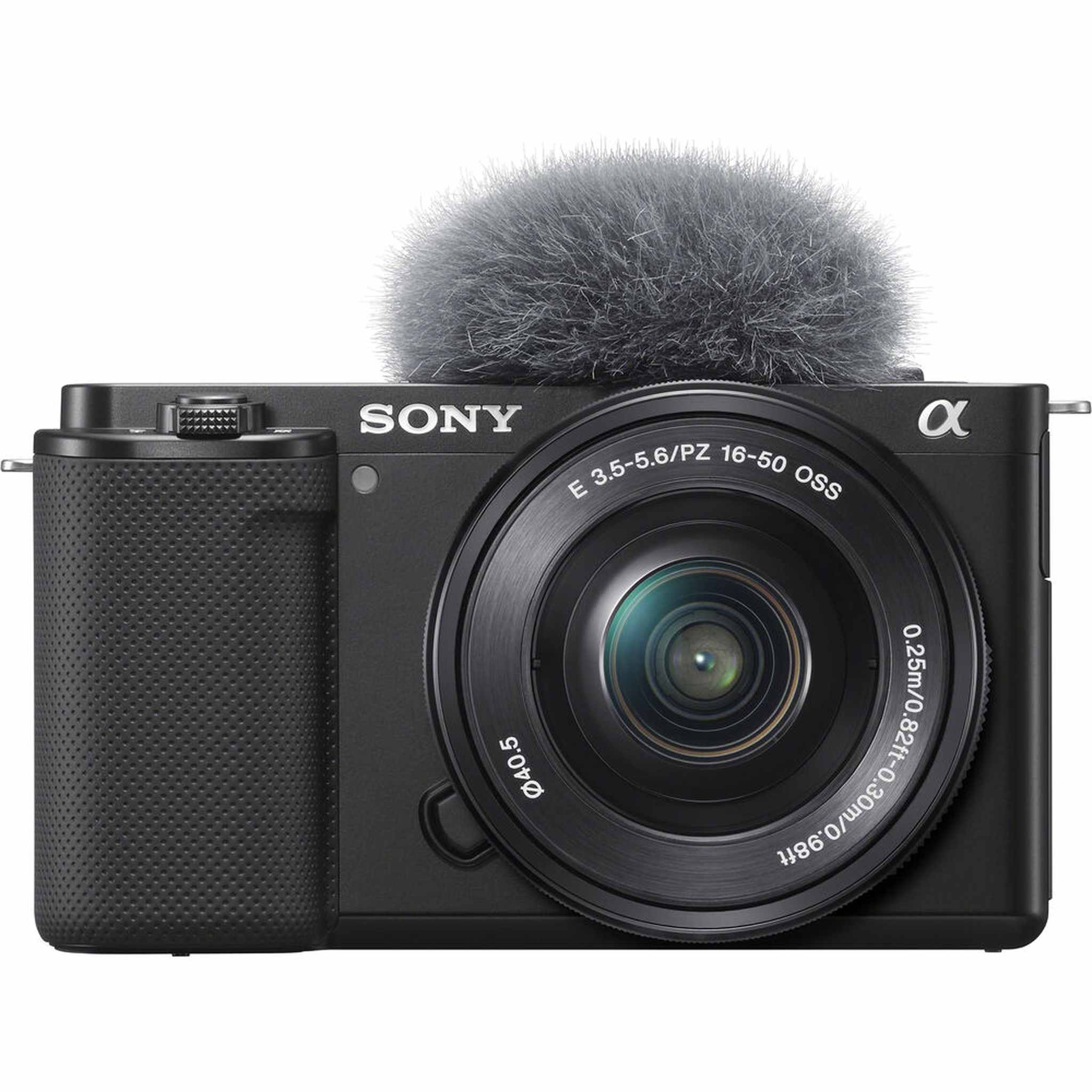 Sony ZV-E10 Mirrorless Camera w/ 16-50mm Lens Black + 64GB Card + Flex Tripod Sony