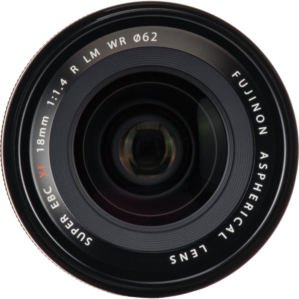 Fujifilm Fujinon XF 18mm f/1.4 R LM WR Prime Lens + 64GB SD Card Bundle