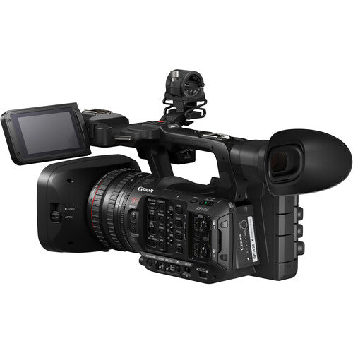 Canon XF605 UHD 4K HDR Pro Camcorder (5076C002) + Bag + Card Reader + More Bundle
