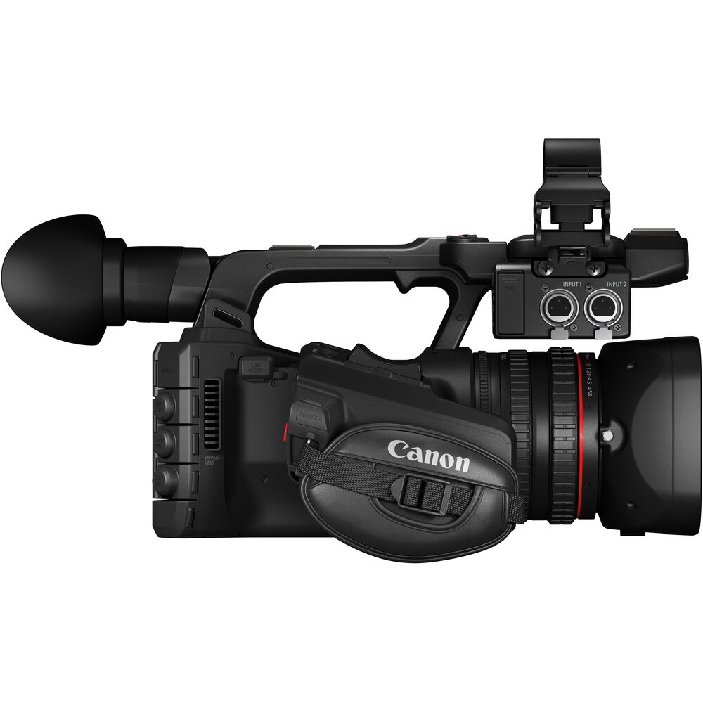 Canon XF605 UHD 4K HDR Pro Camcorder (5076C002) + Bag + Card Reader + More Bundle