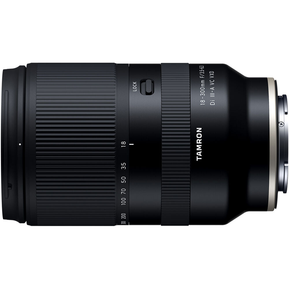 Tamron 18-300mm f/3.5-6.3 Di III-A Lens for Sony E + Accessories (INT Model)