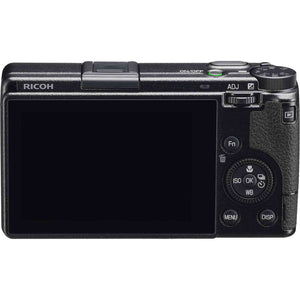 Ricoh GR IIIx, Black, Digital Compact Camera with 24MP with Accessories Ricoh