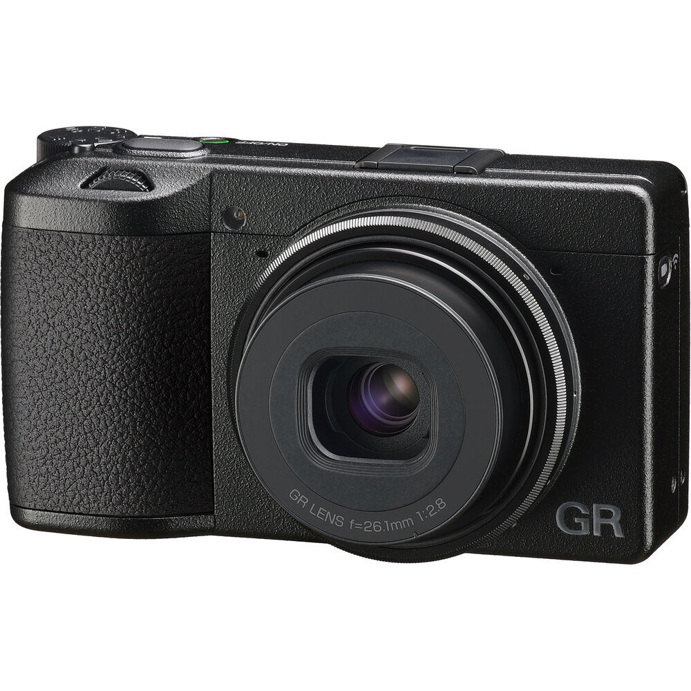 Ricoh GR IIIx, Black, Digital Compact Camera with 24MP with Accessories