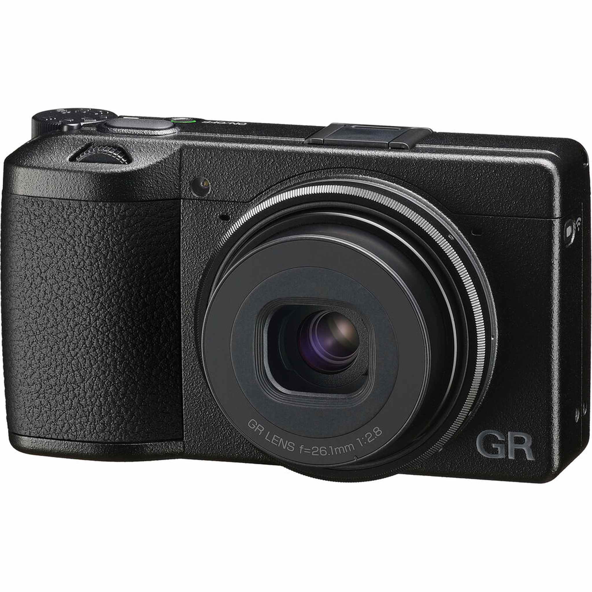 Ricoh GR IIIx, Black, Digital Compact Camera with 24MP with Accessories Ricoh