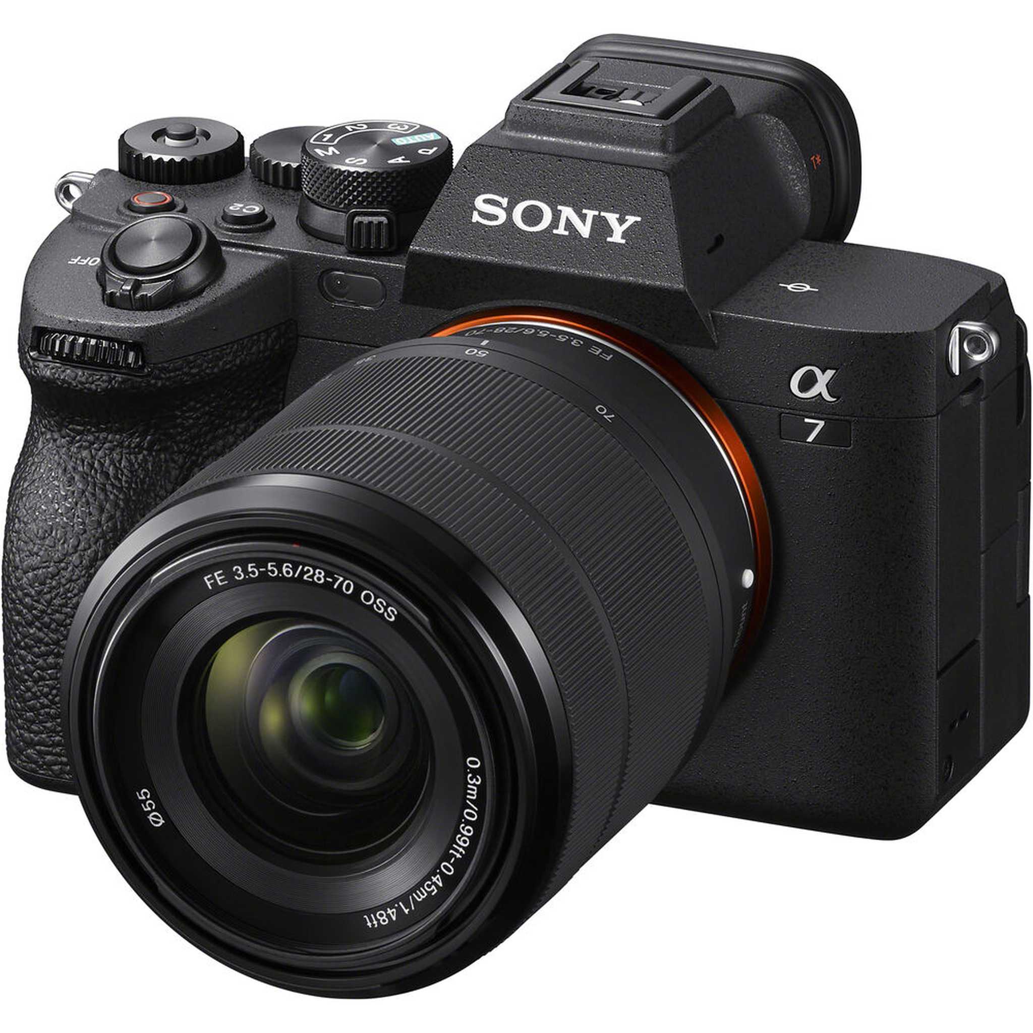 Sony a7 IV Mirrorless Camera with 28-70mm Lens + 64GB Card + Filter Kit + More