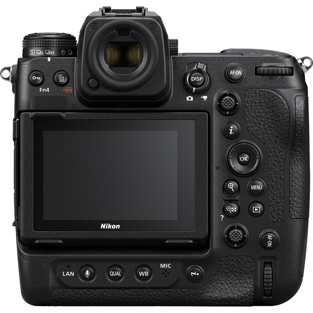 Nikon Z9 Mirrorless Camera Body (1669) with 64GB XQD Card + Monitor (INTL)