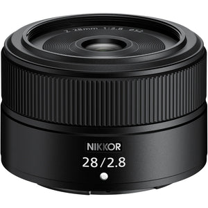 NIKKOR Z 28mm f/2.8 Lens for Nikon Z Cameras 20101 + Filter Kit + Cap Keeper - Bundle