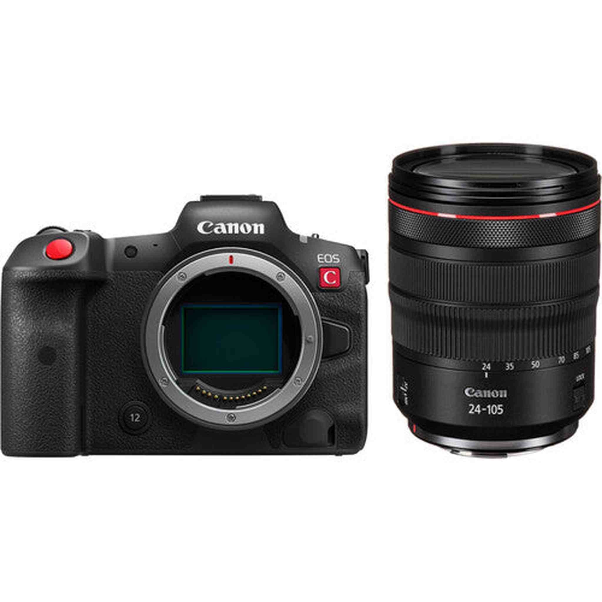 Canon EOS R5 C Mirrorless Digital Cinema Camera + RF 24-105mm F4 L is USM Lens Kit - Reconditioned Canon