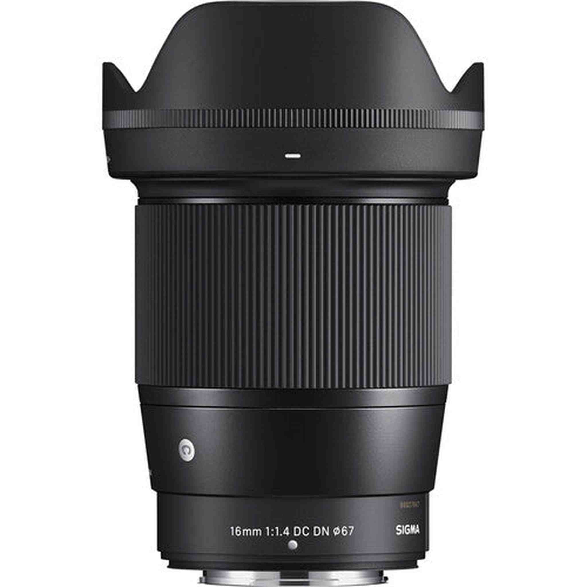 Sigma - 16mm-F/1.4 C AF DC DN Lens, Fuji X-Mount Sigma