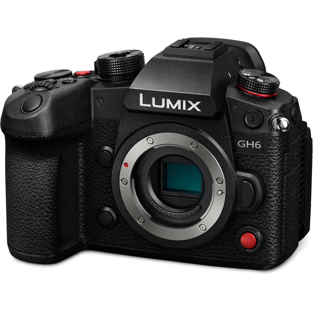 Panasonic Lumix GH6 Mirrorless Camera + Panasonic 35-100mm Lens + 64GB Card Bundle
