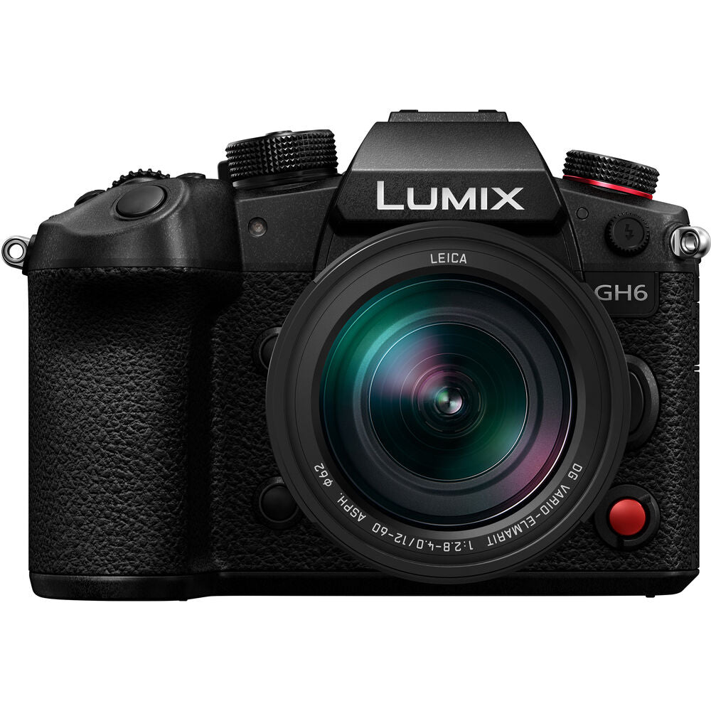 Panasonic Lumix GH6 Mirrorless Camera W/ 12-60mm f/2.8-4 Lens + 4K Monitor + More