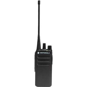 Motorola CP100D Analog UHF Portable Non-Display Two Way Radio, 16 Channel, 4 Watt - 6 Pack Bundle