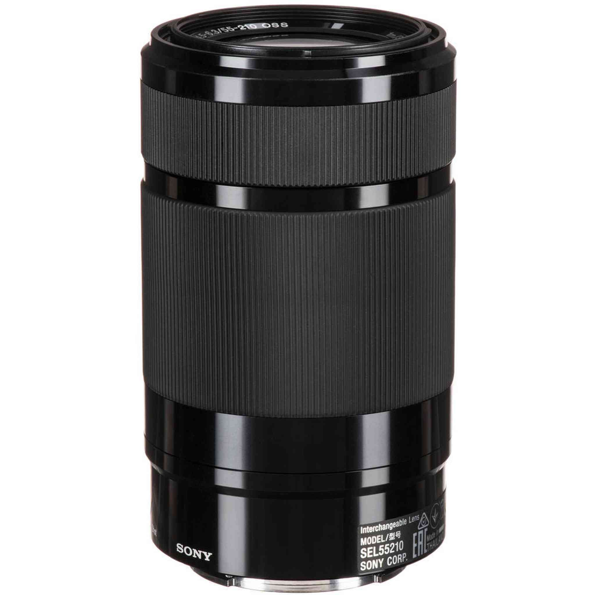 Sony E 55-210mm f/4.5-6.3 OSS Lens + Filter Kit + Cap Keeper + Cleaning Kit