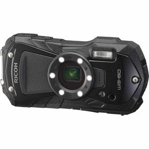 Ricoh WG-80 Waterproof Camera Black with Accessories Ricoh