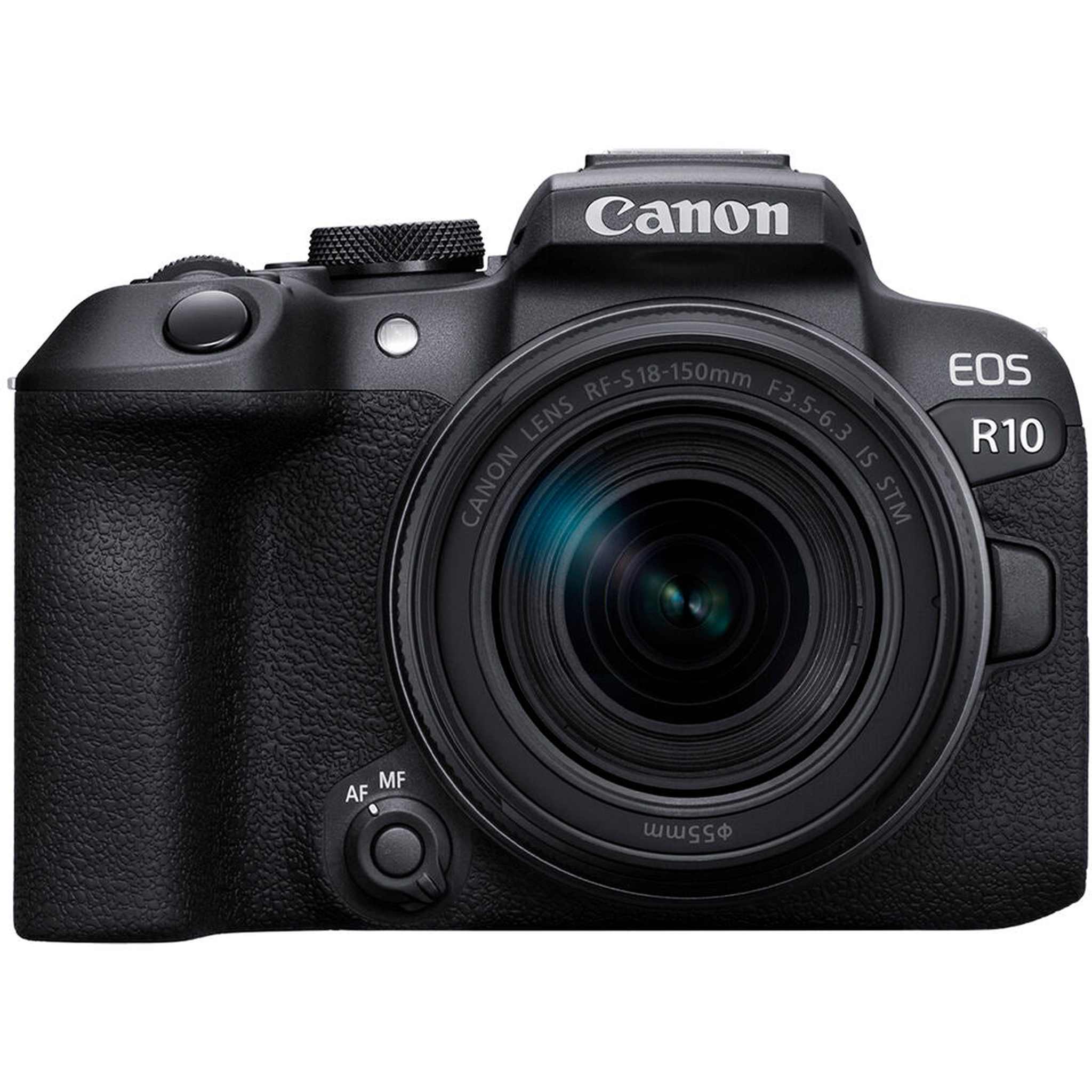 Canon EOS R10 Mirrorless Camera W/ 18-150mm Lens + 64GB SD Card + + More International Version