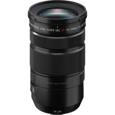 Fujifilm Fujinon XF 18-120mm f/4 LM PZ WR Zoom Lens + 64GB SD Card Bundle