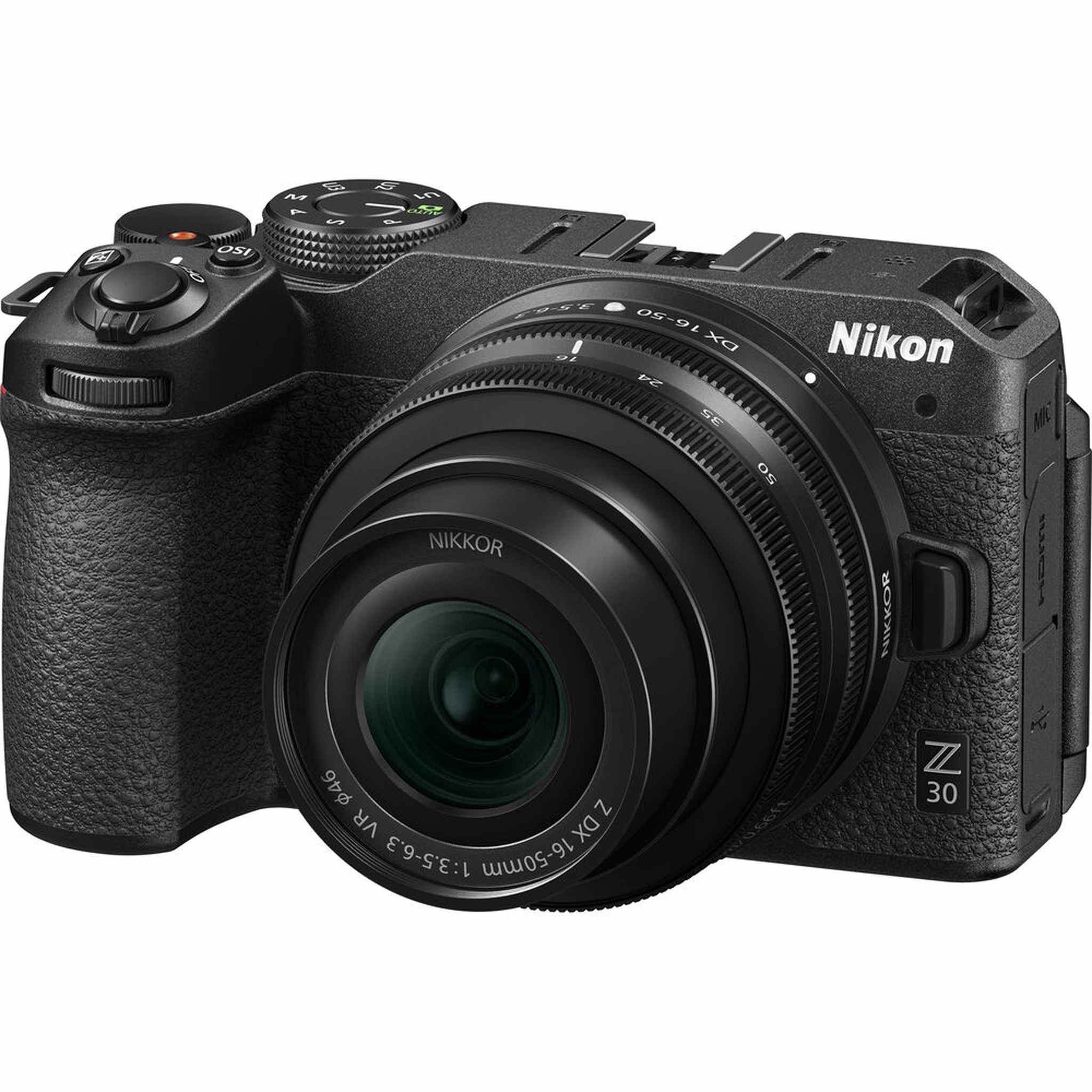 Nikon Z30 Mirrorless Digital Camera with 16-50mm Lens 1749, INTL Deluxe Bundle