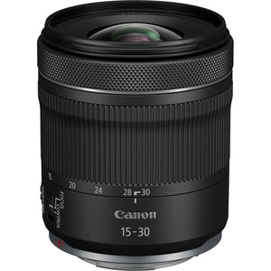 Canon RF 15-30mm f/4.5-6.3 IS STM Lens with Filter kit + Cleaning Kit + More -