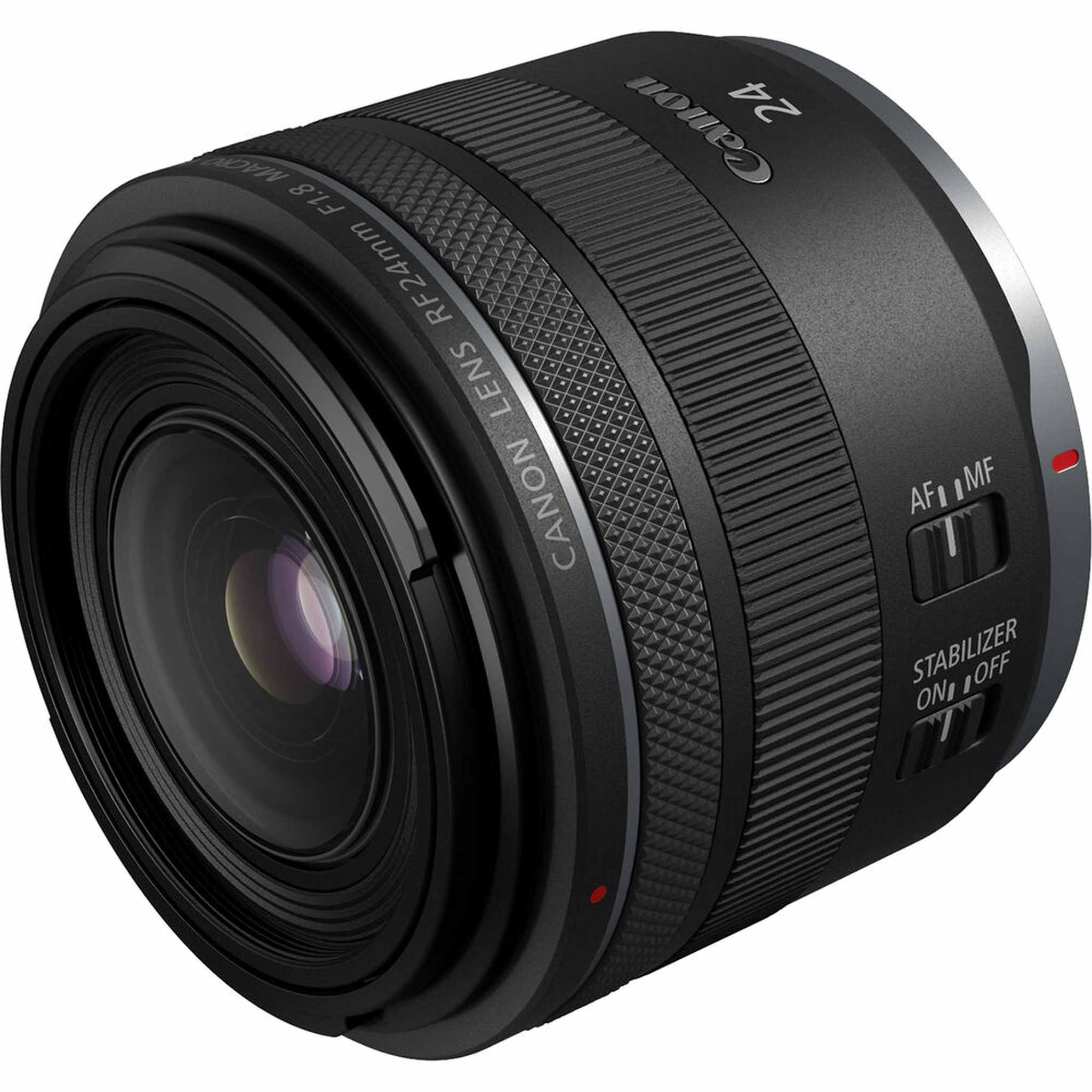 Canon RF 24mm f/1.8 Macro IS STM Lens 5668C002 + 64GB Memory Card - Bundle -
