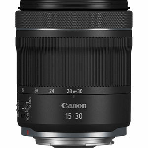 Canon RF 15-30mm f/4.5-6.3 IS STM Lens with 64GB Extreme Pro Card + More Canon
