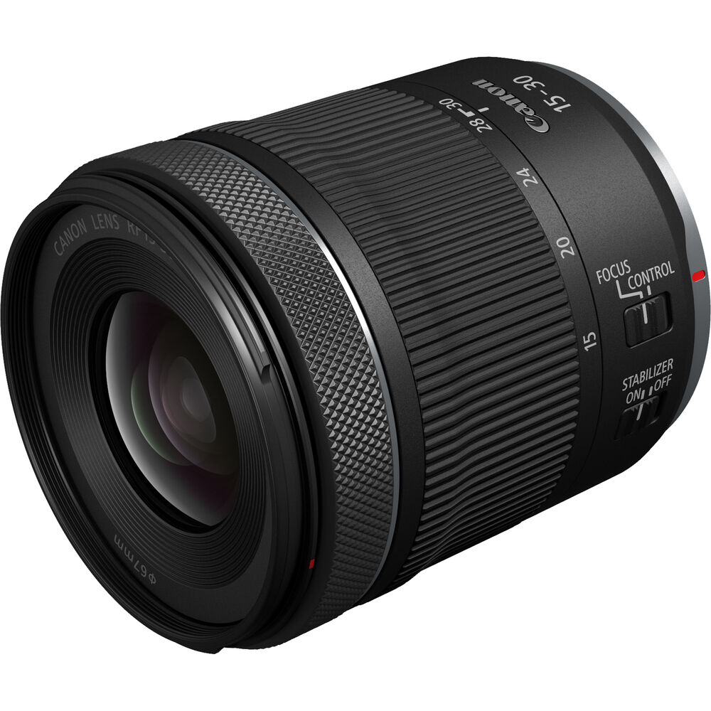 Canon RF 15-30mm f/4.5-6.3 IS STM Lens with 64GB Extreme Pro Card + More