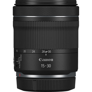 Canon RF 15-30mm f/4.5-6.3 IS STM Lens with Filter kit + Cleaning Kit + More