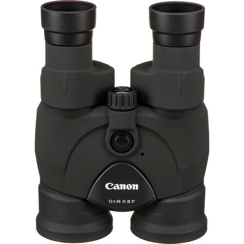 Canon 12x36 IS III Image Stabilized Binoculars + Sling Backpack + More