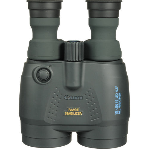 Canon 15x50 Image Stabilization All Weather Binoculars w/Case, Neck Strap & Batteries