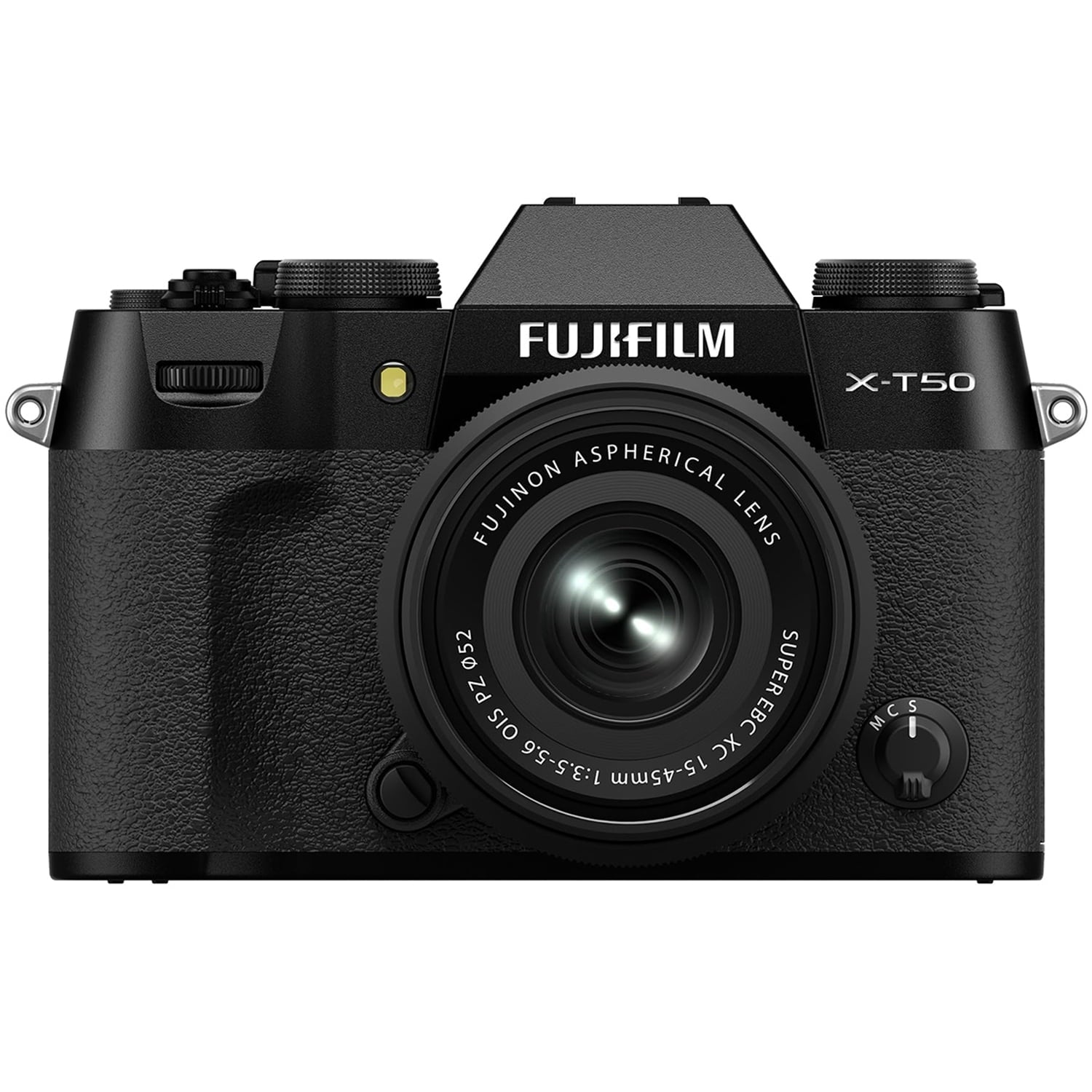 Fujifilm X-T50 Mirrorless Digital Camera XC15-45mmF3.5-5.6 OIS PZ Lens Kit - Black