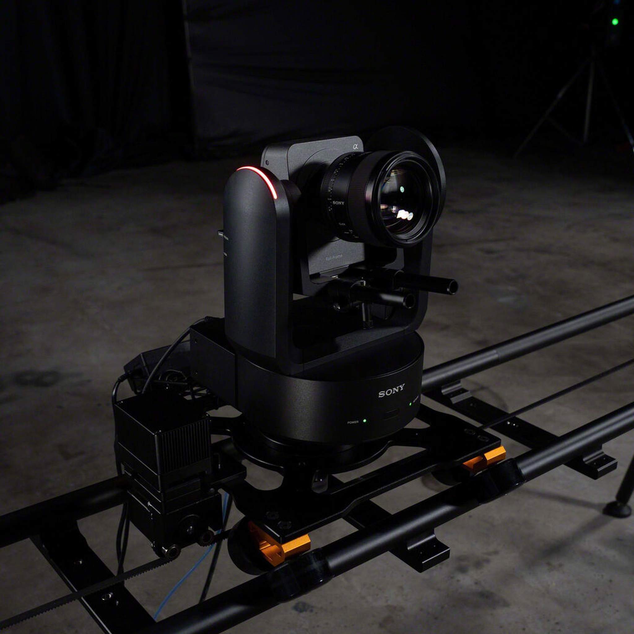 Sony FR7 Cinema Line PTZ Camera Kit with 28-135mm Zoom Lens + Sony RM-IP50 + More Sony