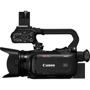 Canon XA60 Professional UHD 4K Camcorder + 4K Monitor + Pro Mic + 2 x 64GB + More - Reconditioned Canon