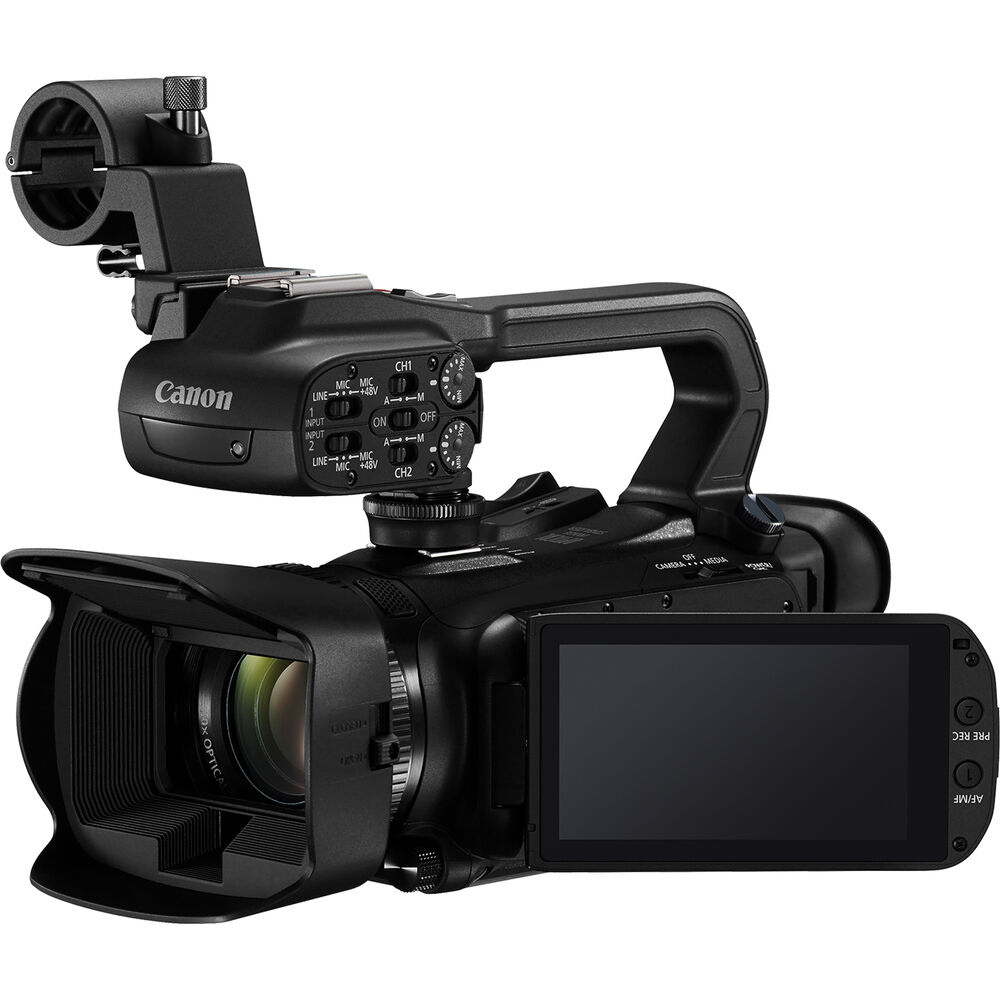 Canon XA65 Professional UHD 4K Camcorder + 4K Monitor + Pro Mic + 2 x 64GB + More