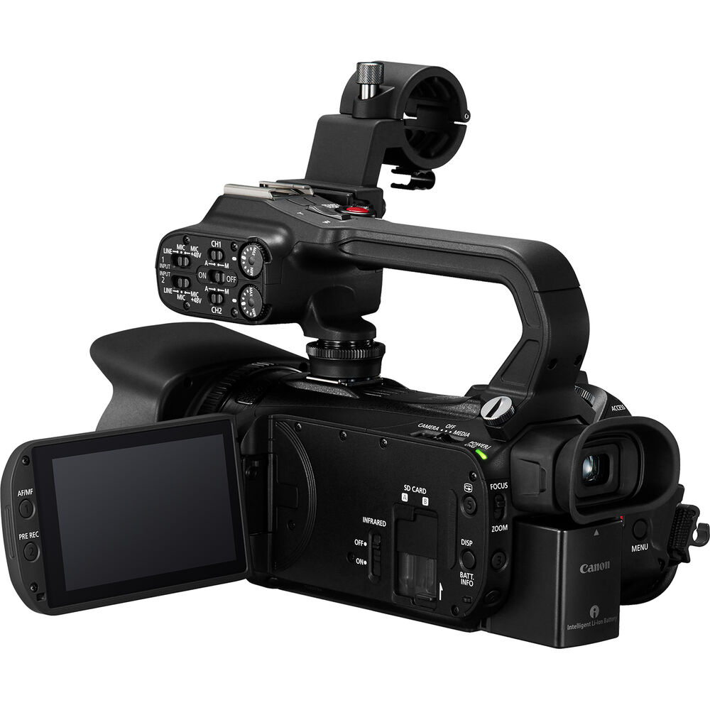 Canon XA65 Professional UHD 4K Camcorder + 4K Monitor + Pro Mic + 2 x 64GB + More