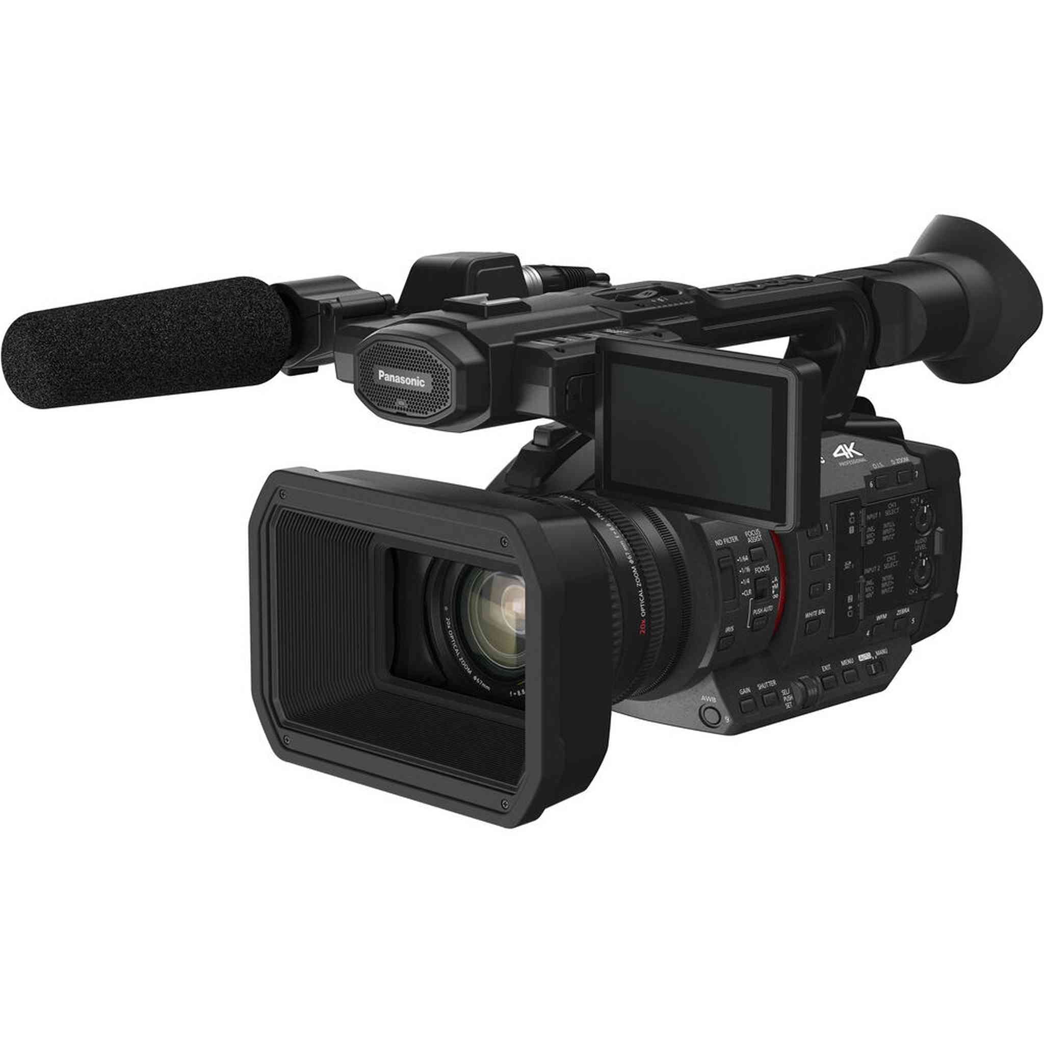 Panasonic HC-X20 4K Mobile Camcorder with Rich Connectivity + 64GB Card + More