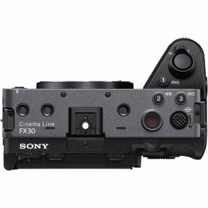 Sony FX30 Digital Cinema Camera + Sony E 11mm Lens + 64GB SF-G Tough Card + More