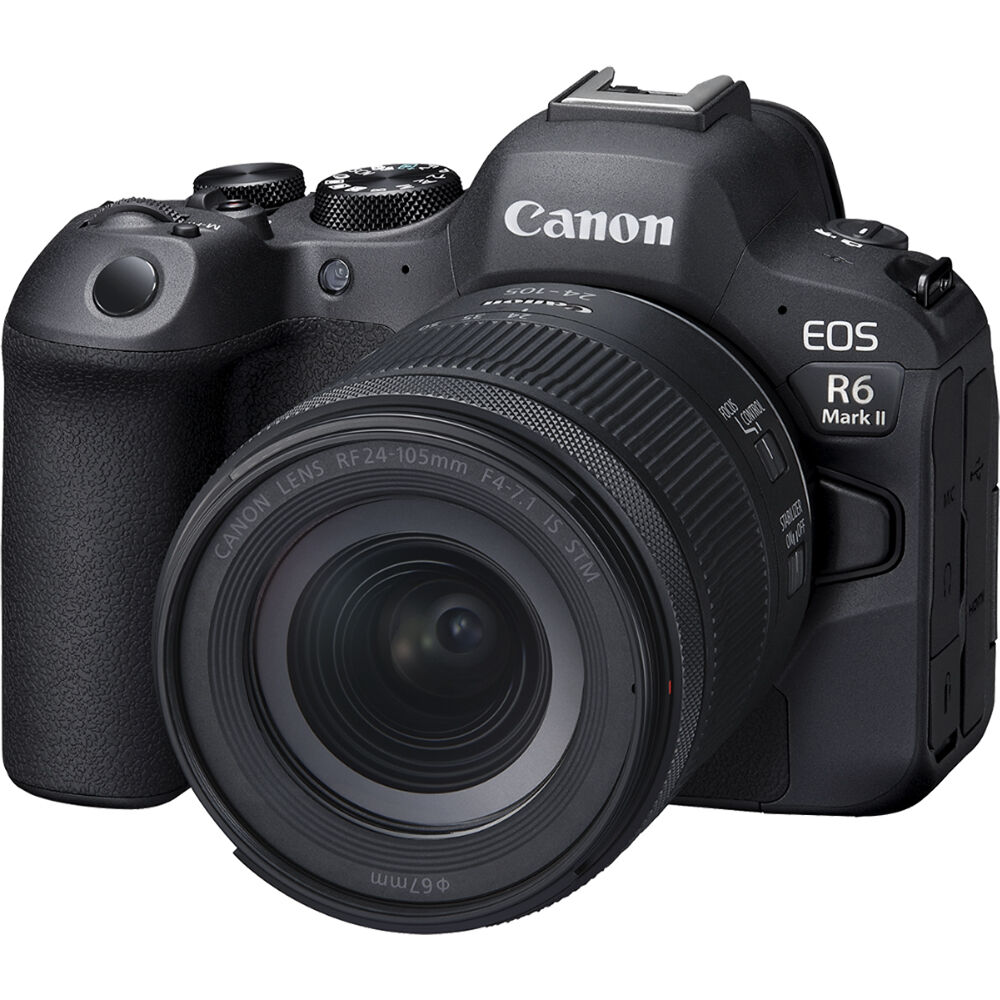 Canon EOS R6 Mark II Mirrorless Camera with 24-105mm f/4-7.1 Lens 5666C018 - Basic Bundle