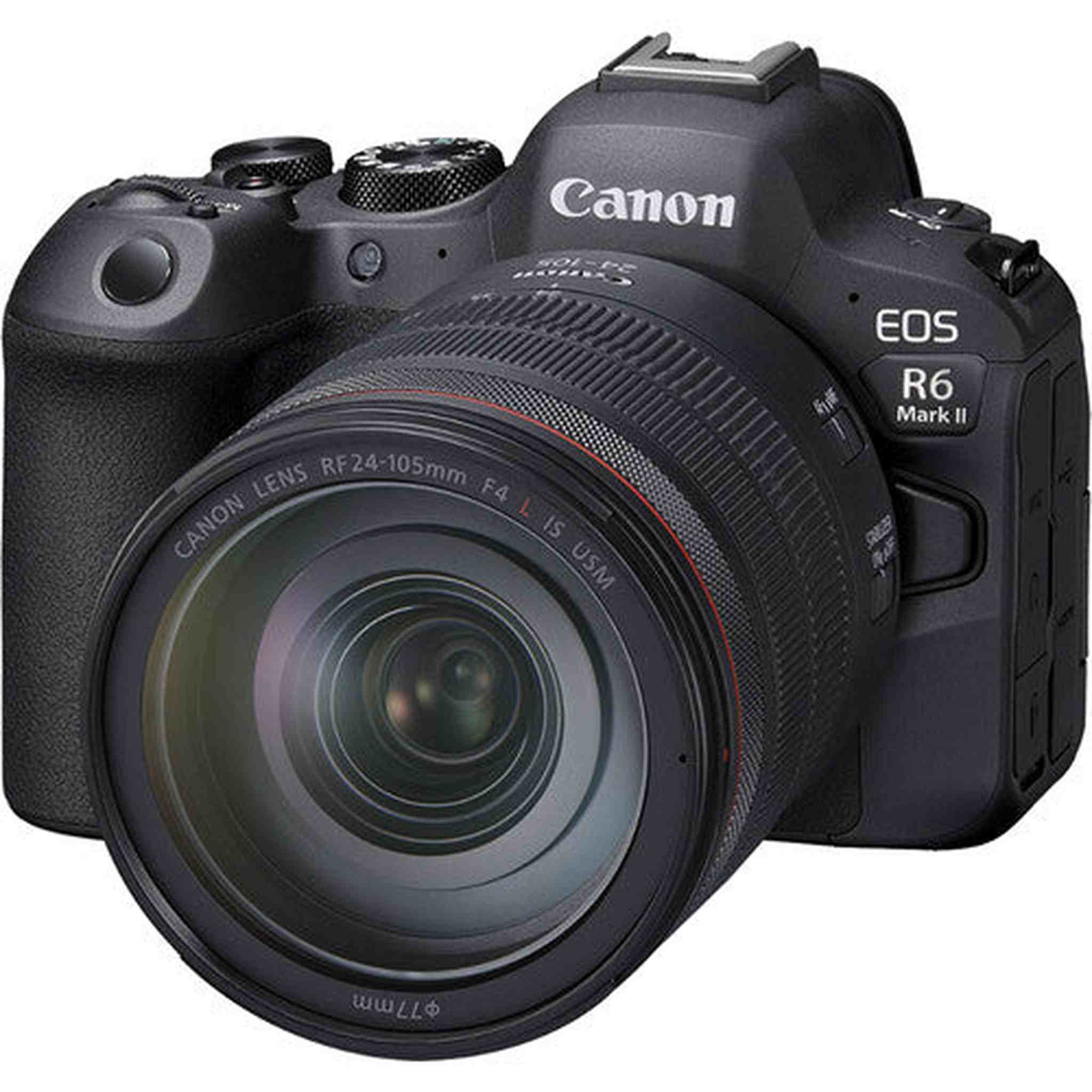 Canon EOS R6 Mark II Mirrorless Camera with 24-105mm f/4 Lens 5666C011 - Advanced Bundle
