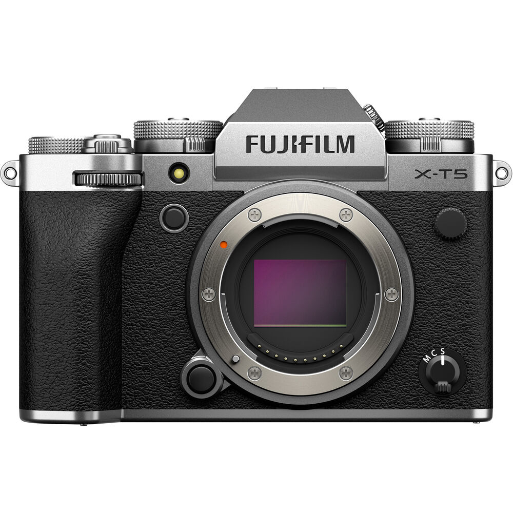 Fujifilm X-T5 Mirrorless Camera (Body Only) (Silver) Corel Software Bundle