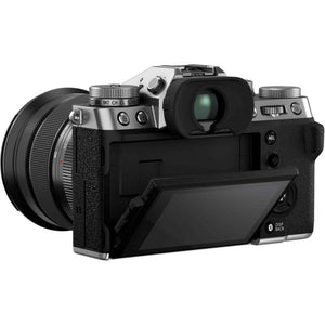Fujifilm X-T5 Mirrorless Camera with 16-80mm Lens Silver Sony 64GB Card Bundle