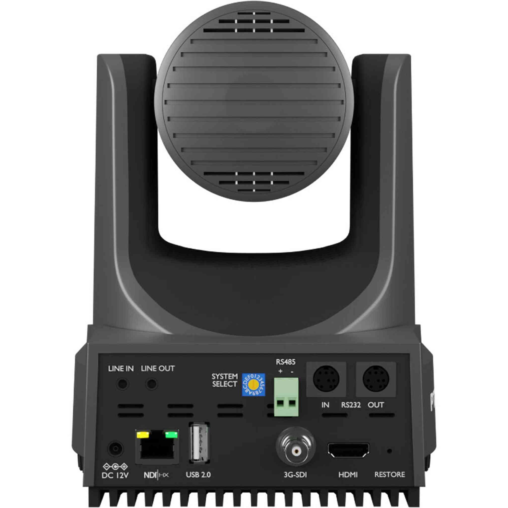 2 x PTZOptics Move 4K PTZ Camera with 12x Zoom Gray PT12X-4K-GY-G3 + PT-JOY-G4 Controller + 2 x Wall Mount