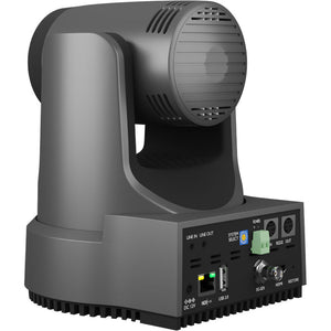 PTZOptics Move 4K PTZ Camera with 12x Zoom Gray PT12X-4K-GY-G3 + SuperJoy PTZ Controller