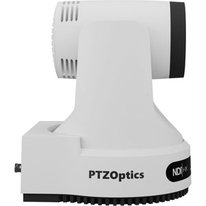 2 x PTZOptics Move 4K PTZ Camera with 12x Zoom White PT12X-4K-WH-G3 + PT-JOY-G4 Controller