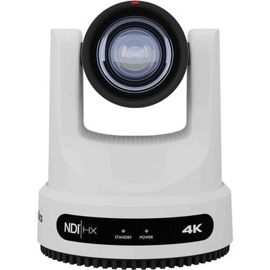PTZOptics Move 4K 12X Optical Zoom Camera - Grey White