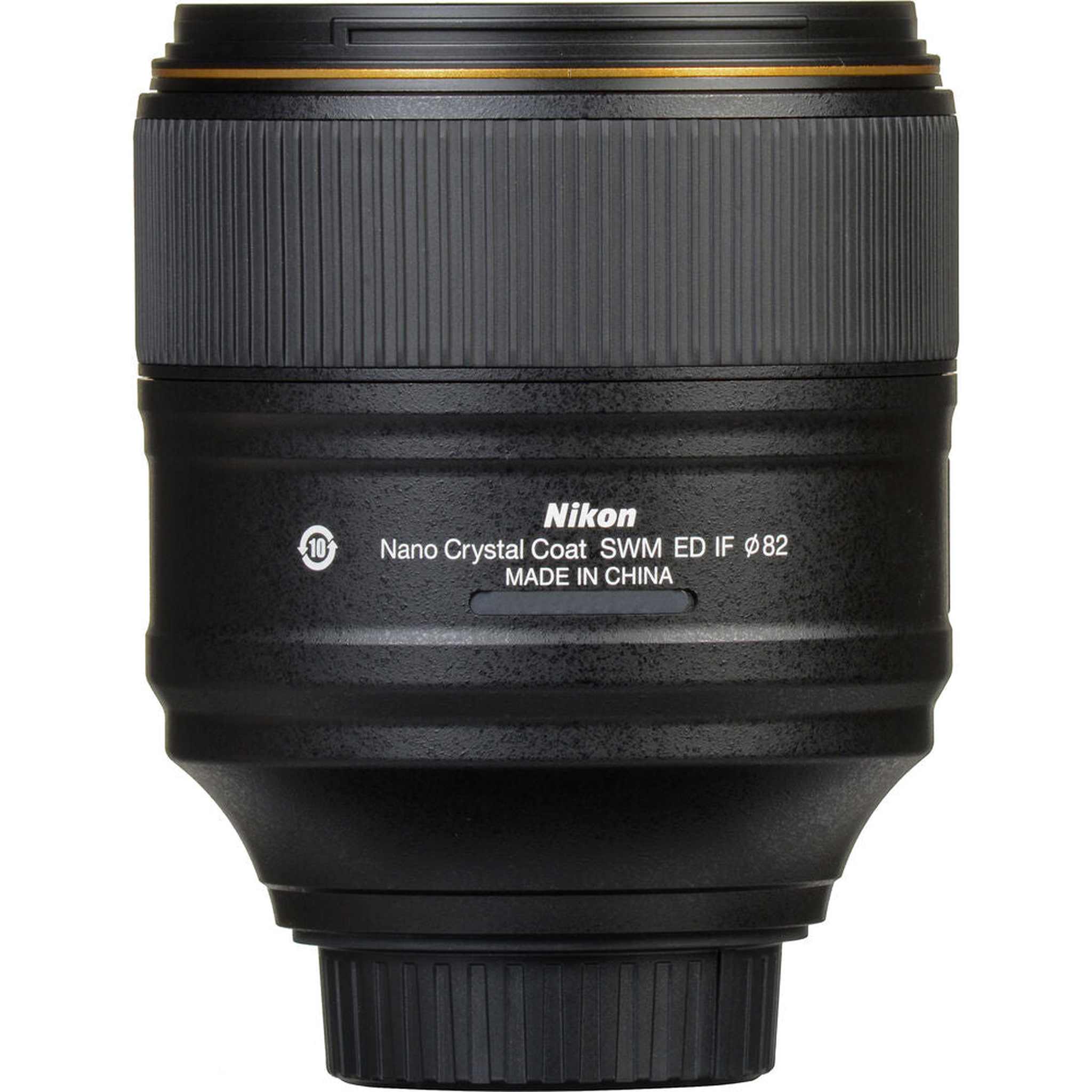 Nikon AF-S NIKKOR 105mm f/1.4E ED Lens 20064 + 64GB Memory Card + Filter Kit - Bundle Nikon